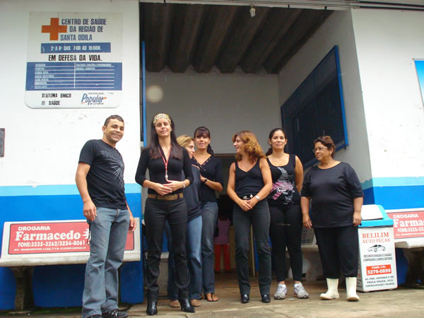 Funcionários Protestam contra condições no  CS Santa Odila / 2009
