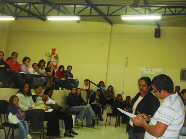  1ª plenária dos Agentes Comunitários da Saúde