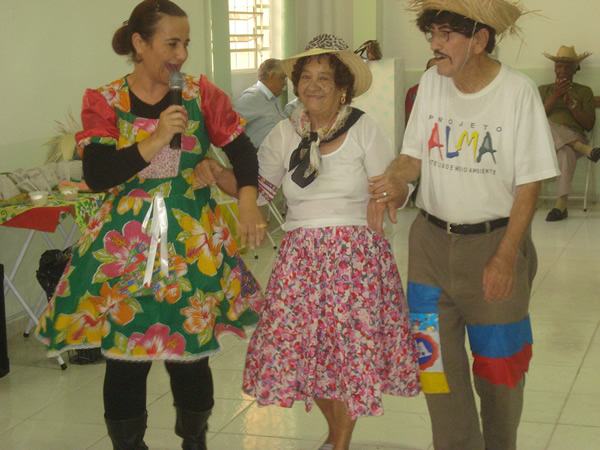 Festa Junina com Aposentados e Pensionistas / julho/ 2009
