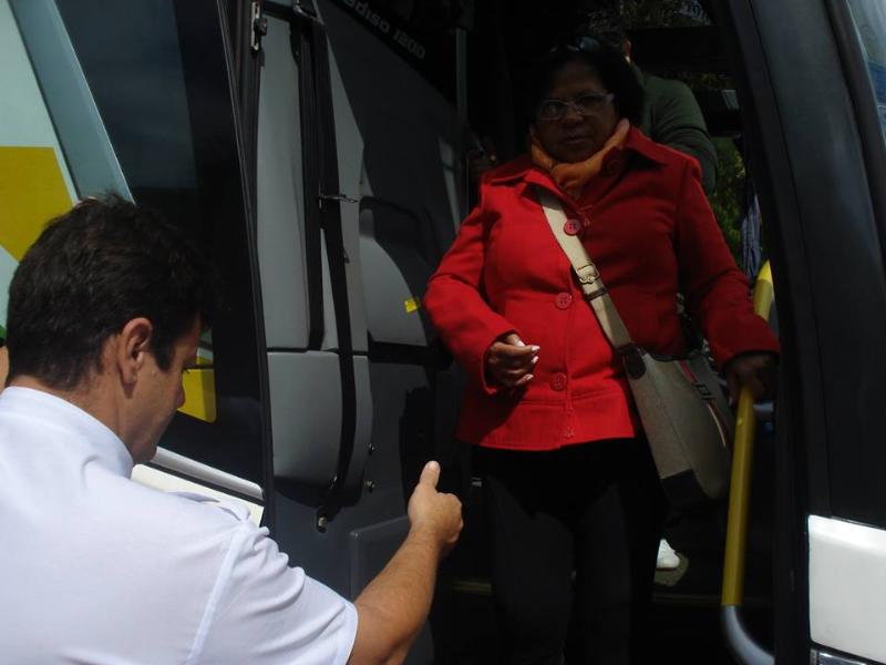 Passeio com Aposentados e Pensionistas para Jacutinga e Monte Sião (15/8/2014)