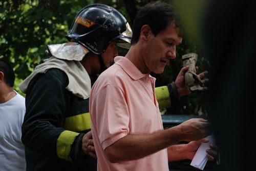 Incêndio na Policlínica 3