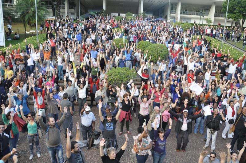 GREVE DIA 3 - Campanha Salarial 2016