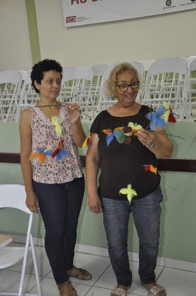 Ateliê - Móbile de Borboletas em Lã Cardada