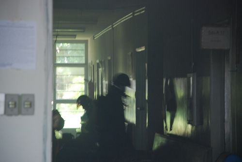 Incêndio na Policlínica 3
