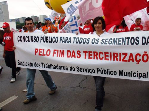 6ª Marcha da Classe Trabalhadora - pela redução de jornada sem redução salarial.