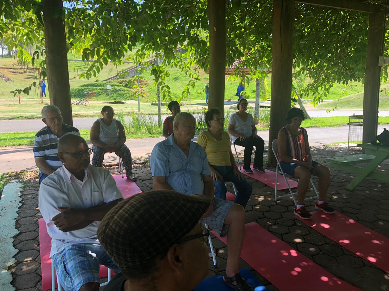Yoga e Meditação no Parque das Águas