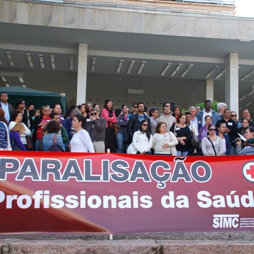 Paralisação dos Profissionais da Saúde