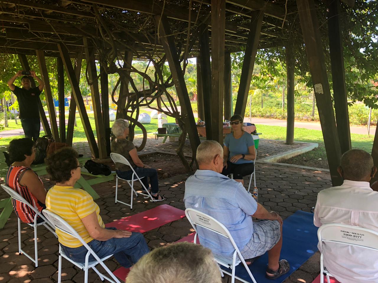 Yoga e Meditação no Parque das Águas