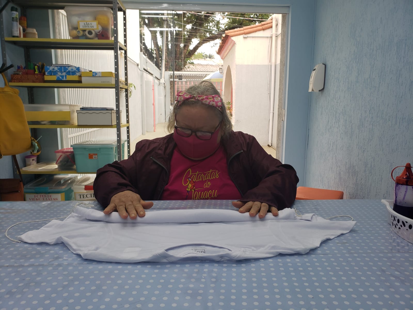 Casa dos Aposentados - Ateliê Outubro Rosa - Outubro de 2021