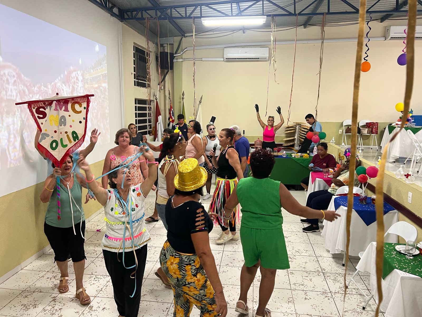 Casa dos Aposentados/as - Bloco do STMC e Ateliê de Abadá - Fevereiro de 2025