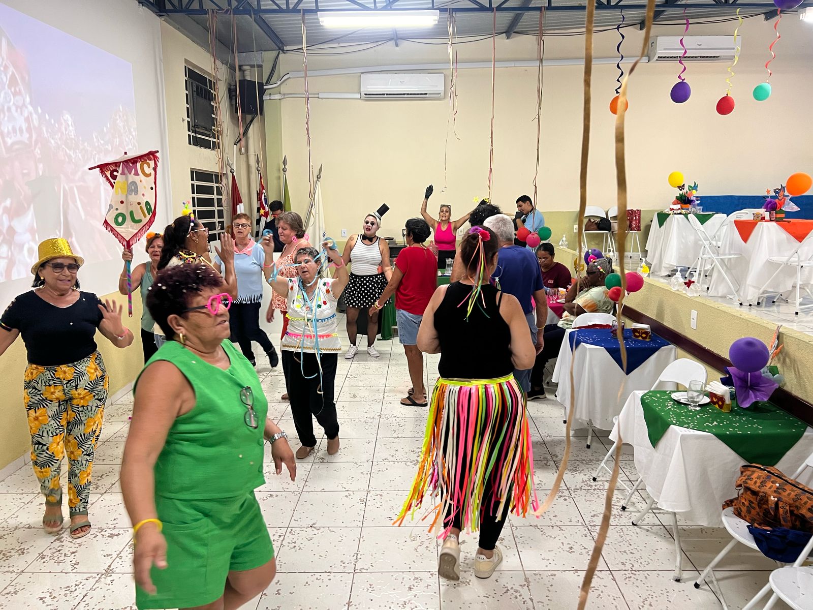 Casa dos Aposentados/as - Bloco do STMC e Ateliê de Abadá - Fevereiro de 2025