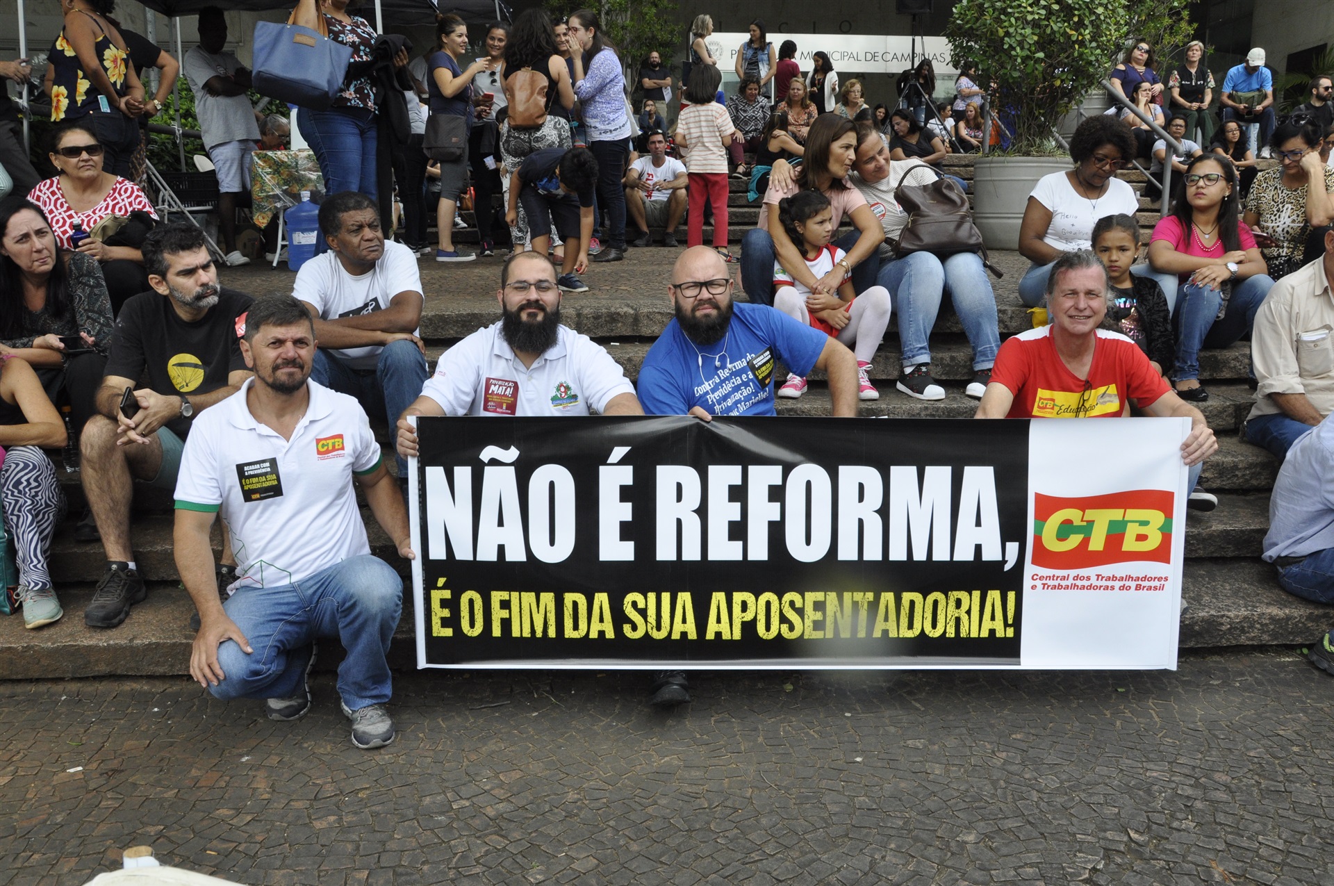 Greve Contra a Reforma da Previdência