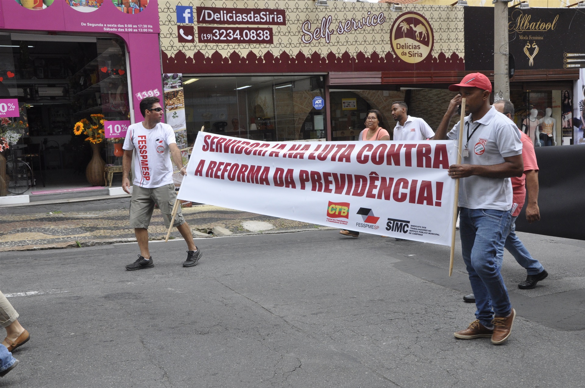 Greve Contra a Reforma da Previdência