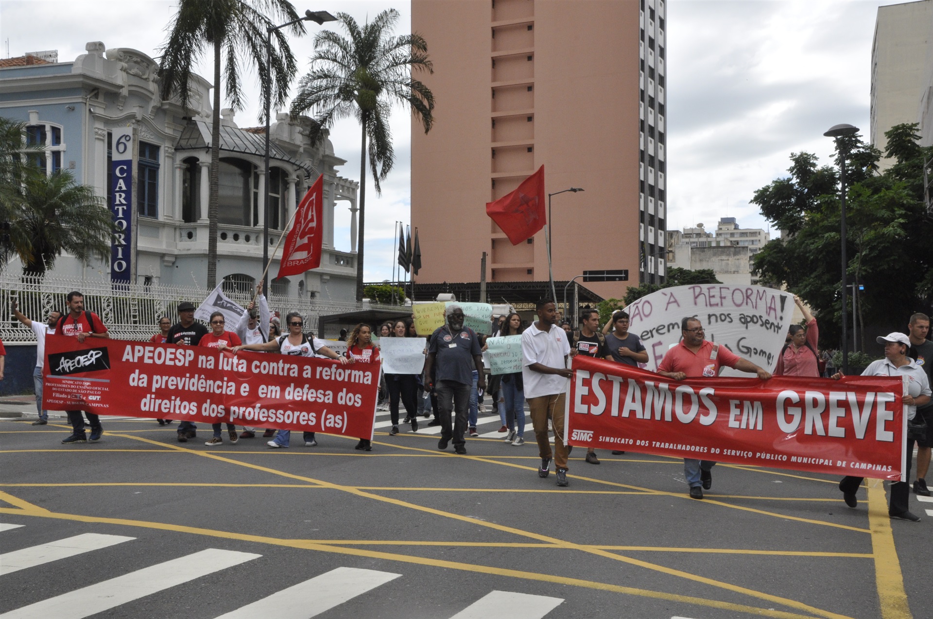 Greve Contra a Reforma da Previdência