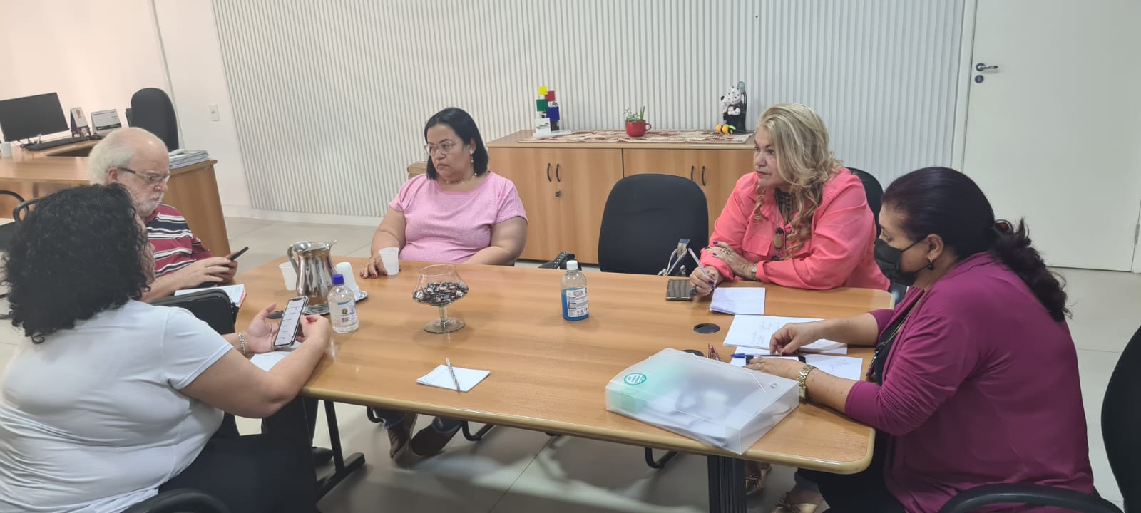 Reunião da Direção do STMC com o secretário de Educação, José Tadeu Jorge - Agosto de 2022