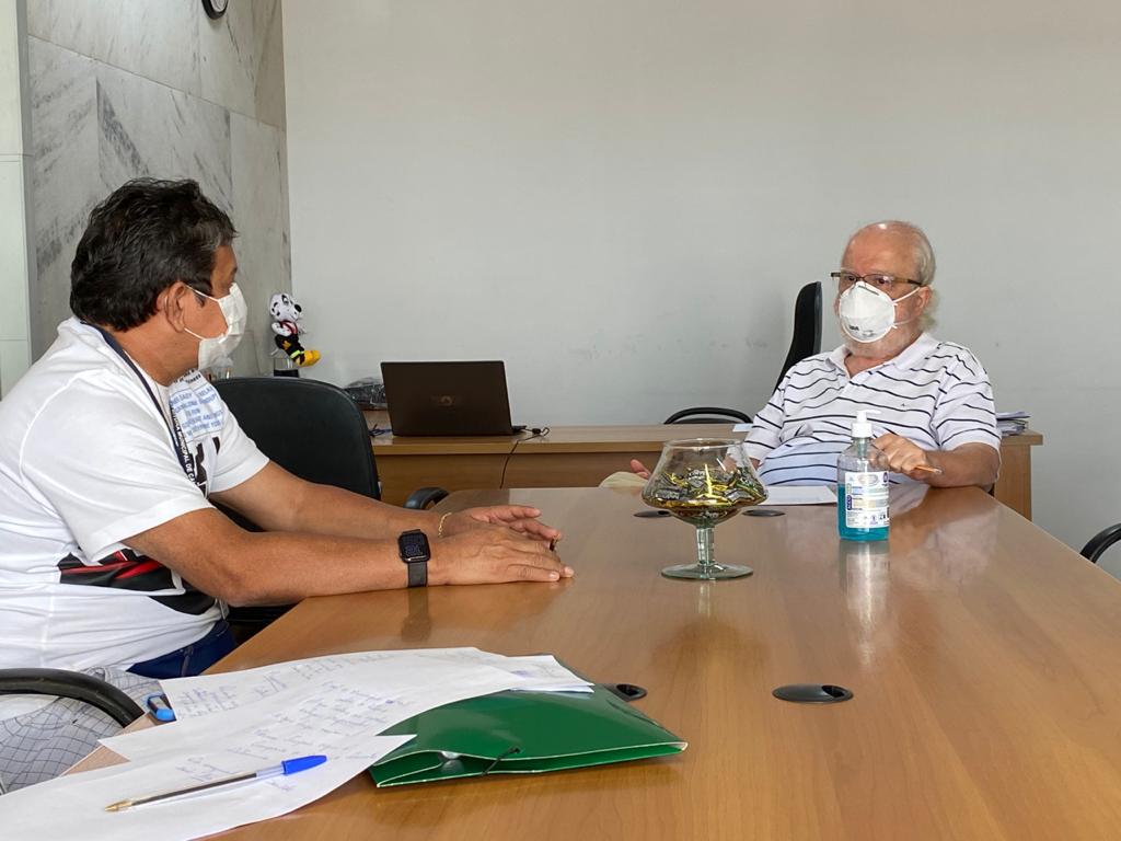 STMC - Reunião com secretário da Educação José Tadeu Jorge - Abril de 2021