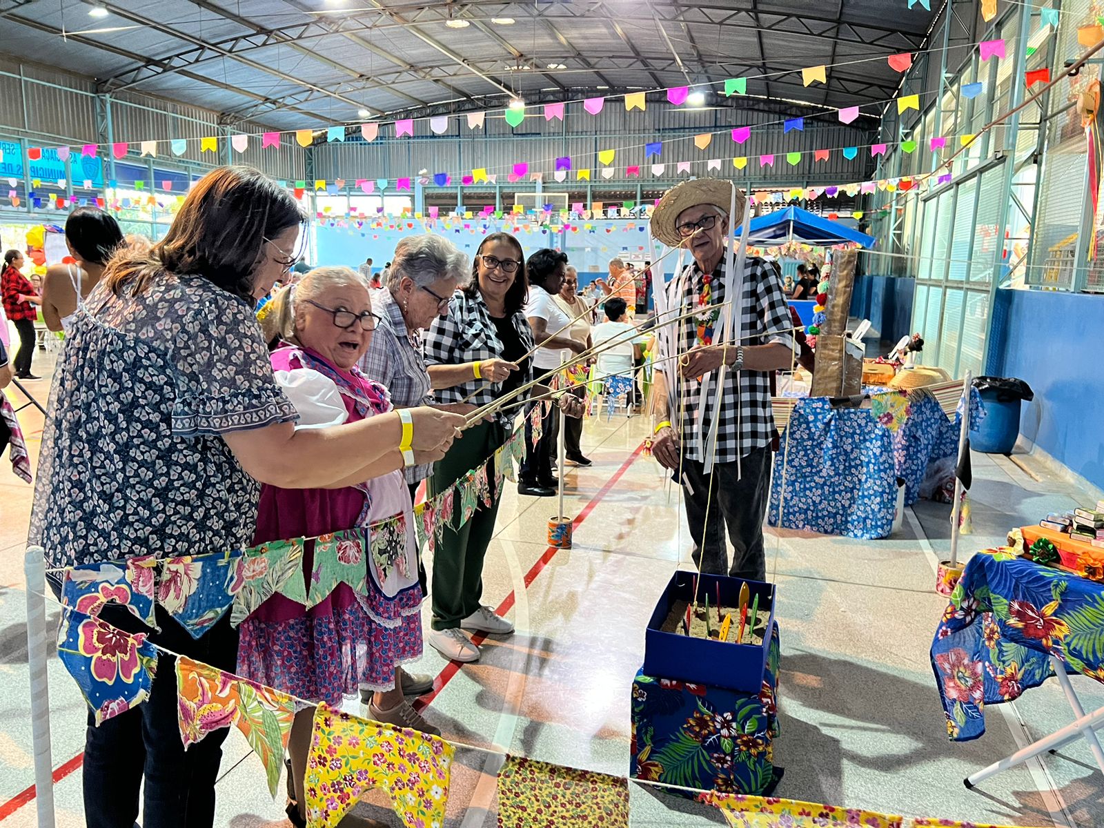 Casa dos Aposentados/as - Festa de São João - Junho de 2024	
