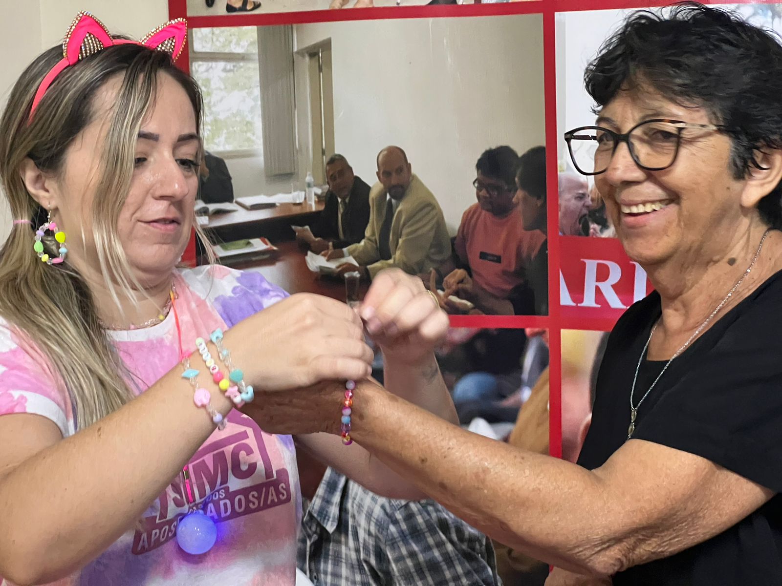 Casa dos Aposentados/as - Festa do Dia do Idoso e das Crianças - Outubro de 2023	