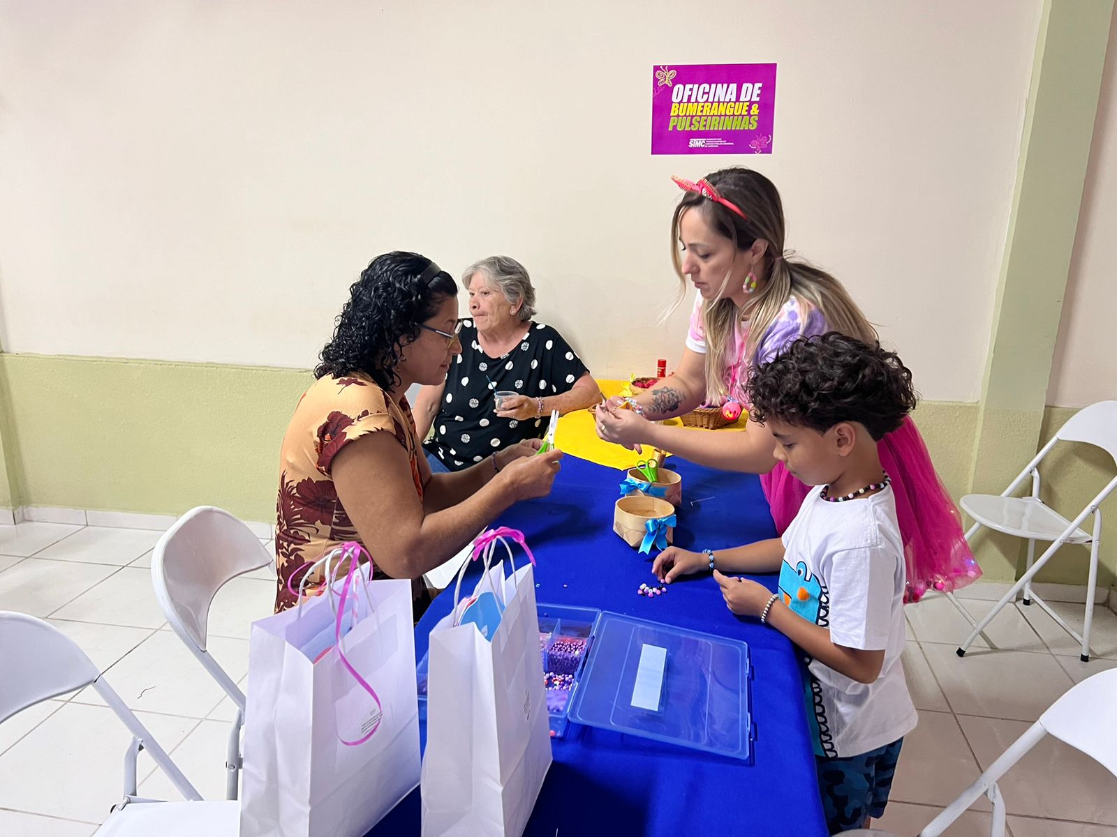 Casa dos Aposentados/as - Festa do Dia do Idoso e das Crianças - Outubro de 2023	