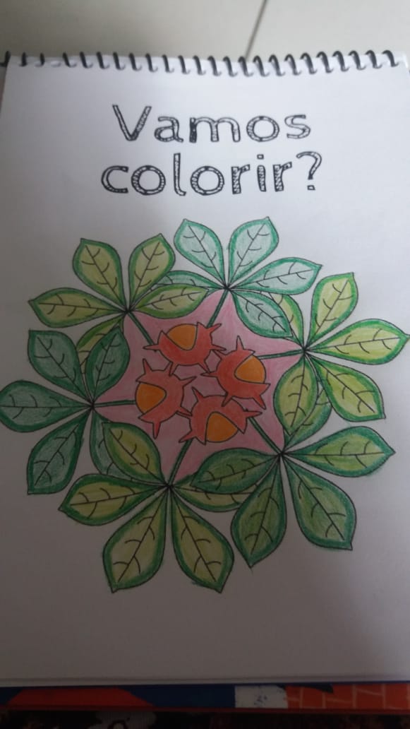 Casa dos Aposentados/as - Kit Mandala - Abril de 2021
