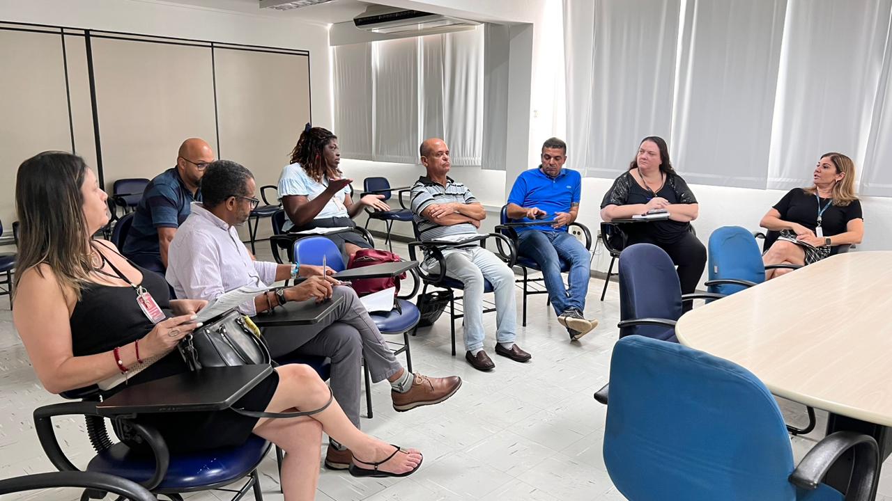 STMC - Reunião com os servidores da Rede Mário Gatti, SAMU, RH da Saúde e Gestão de Pessoas - Janeiro de 2024