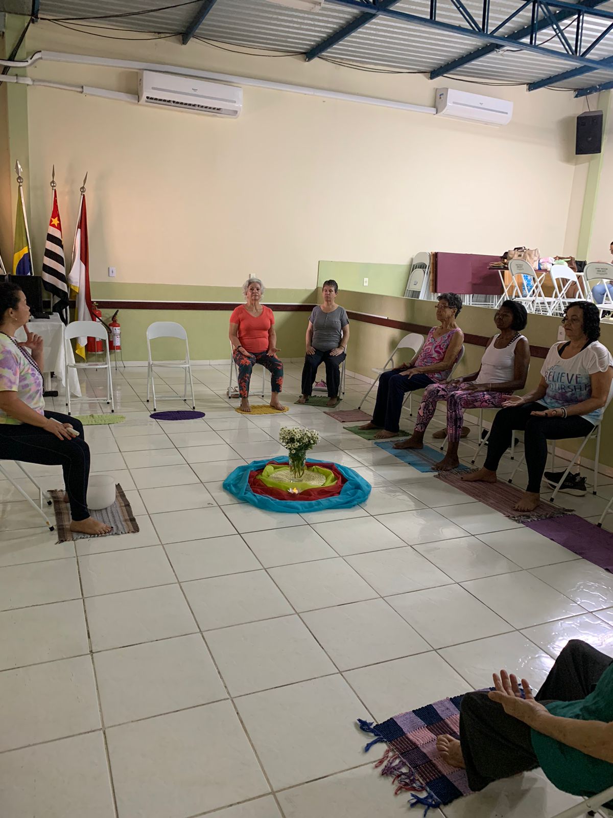 Casa dos Aposentados/as - Meditação em Grupo - Outubro de 2023