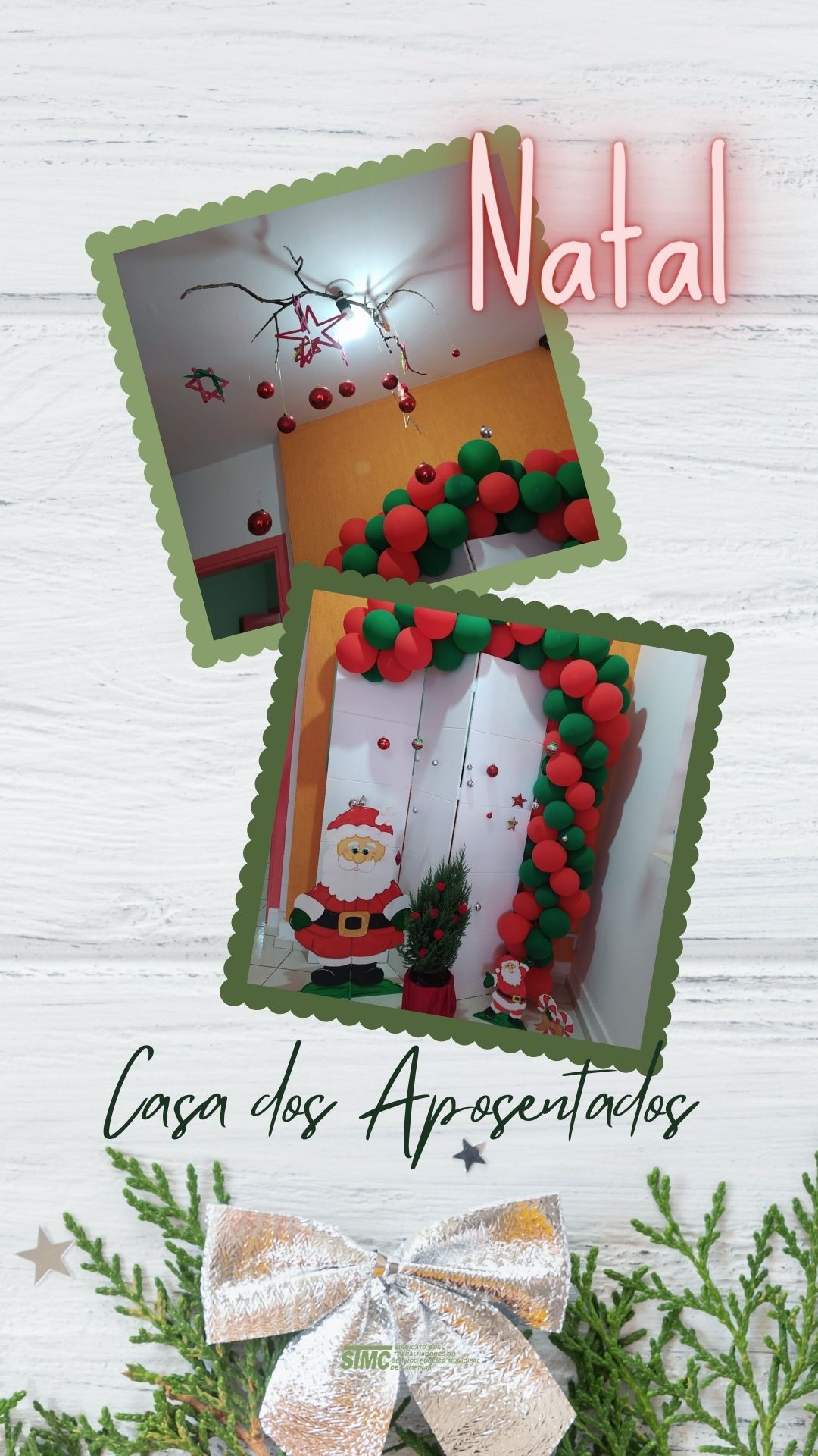 Casa dos Aposentados/as - Natal na Casa dos Aposentados - Novembro de 2021