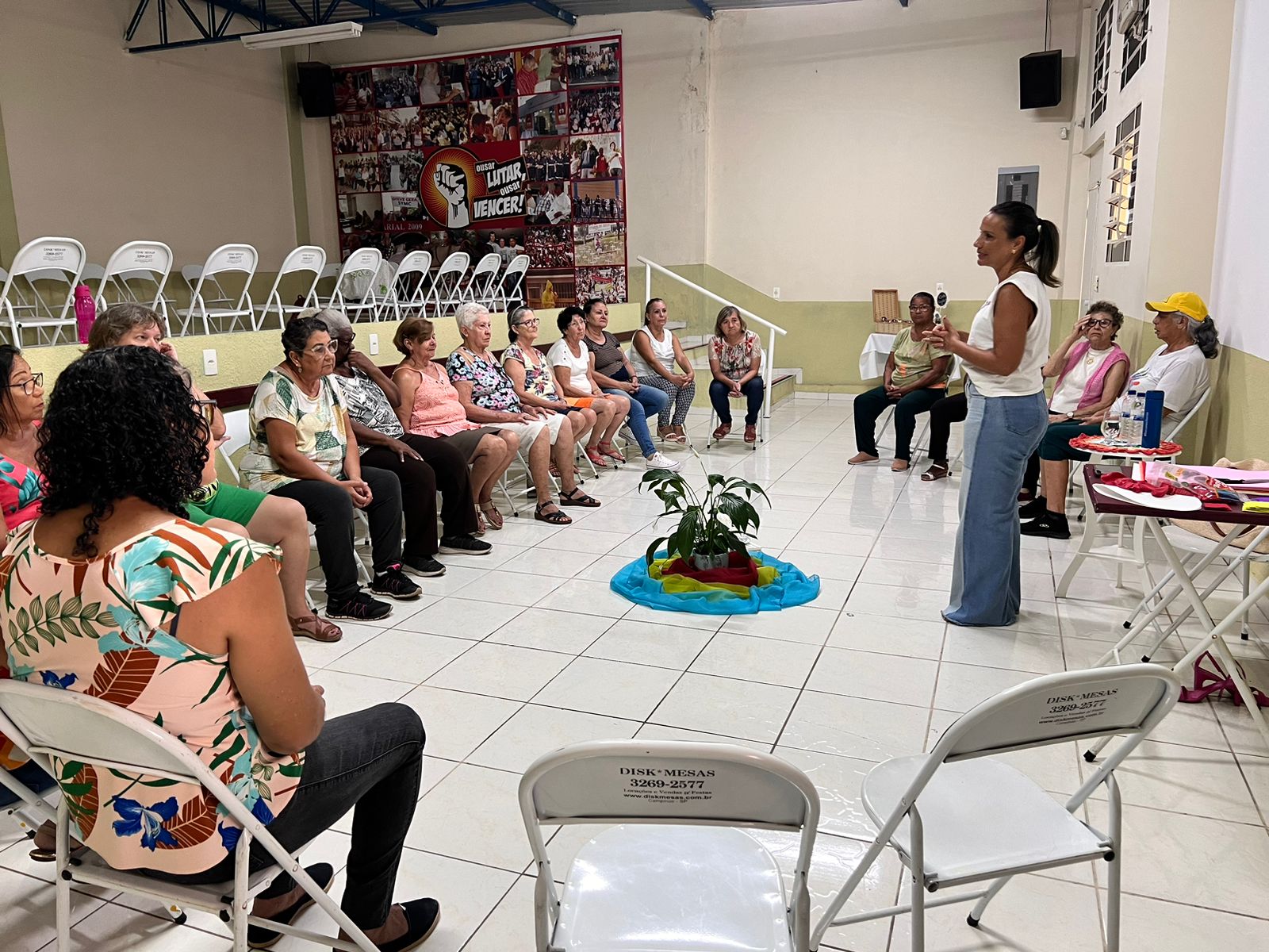 Casa dos Aposentados/as - Oficina de Memórias com Dra. Marcela Gomes - Março de 2024