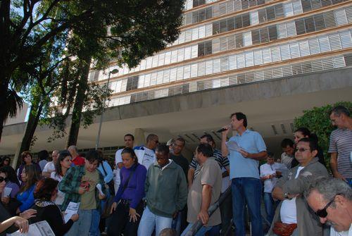 Greve (segunda-feira, 18o dia)