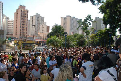 Greve (segunda-feira, 18o dia)