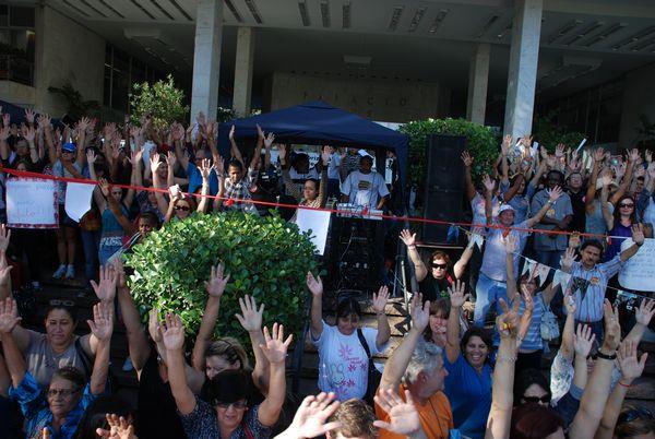 GREVE Campanha Salarial 2012 - 11º dia (22/maio)