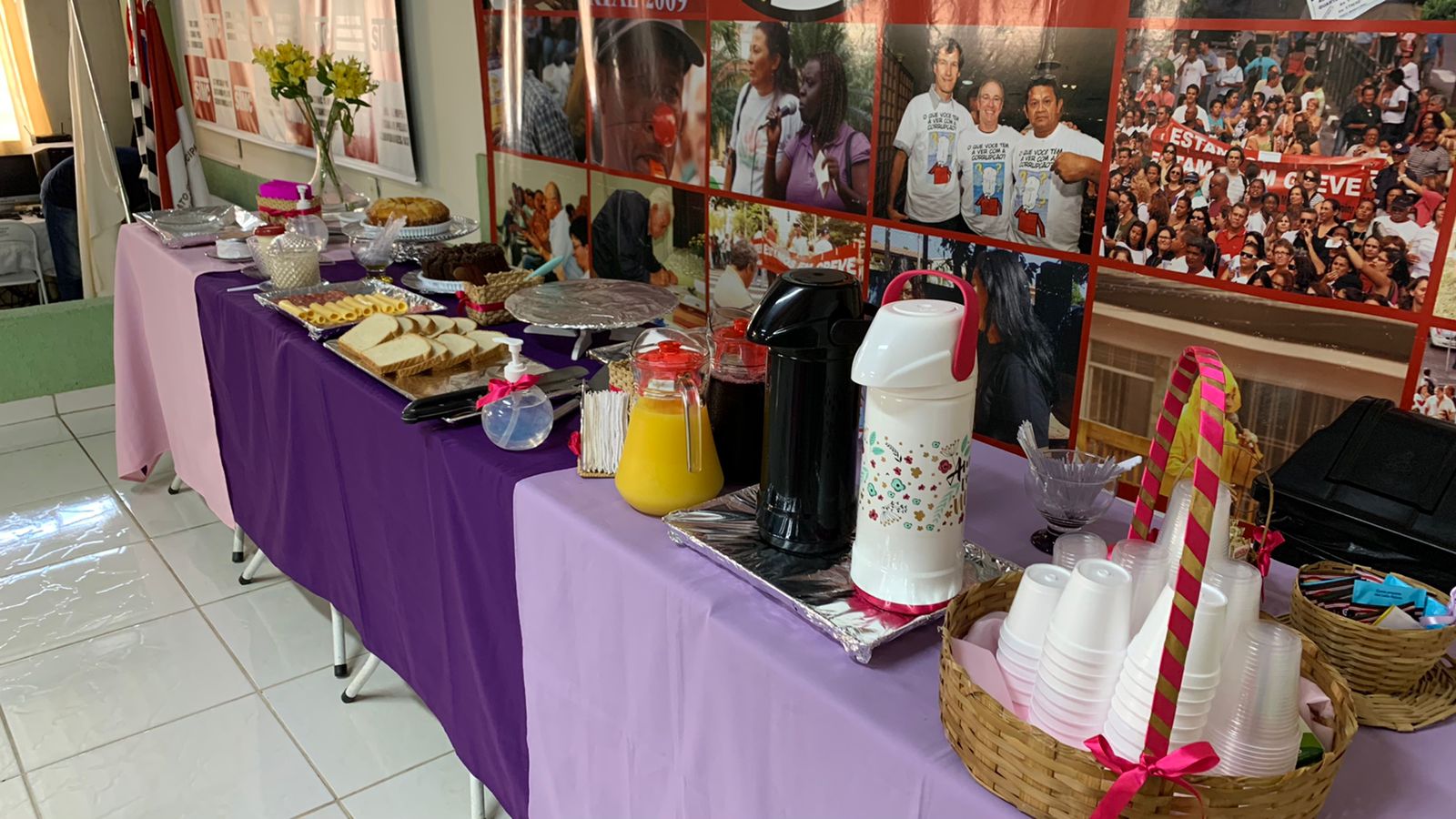 Casa dos Aposentados/as - Chá da Tarde do STMC - Março de 2022