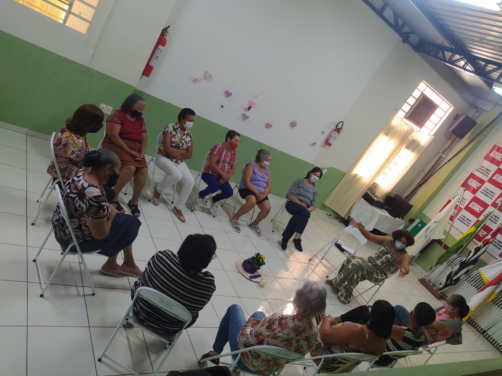 Casa dos Aposentados/as - Roda de Conversa com Aposentadas - Março de 2022