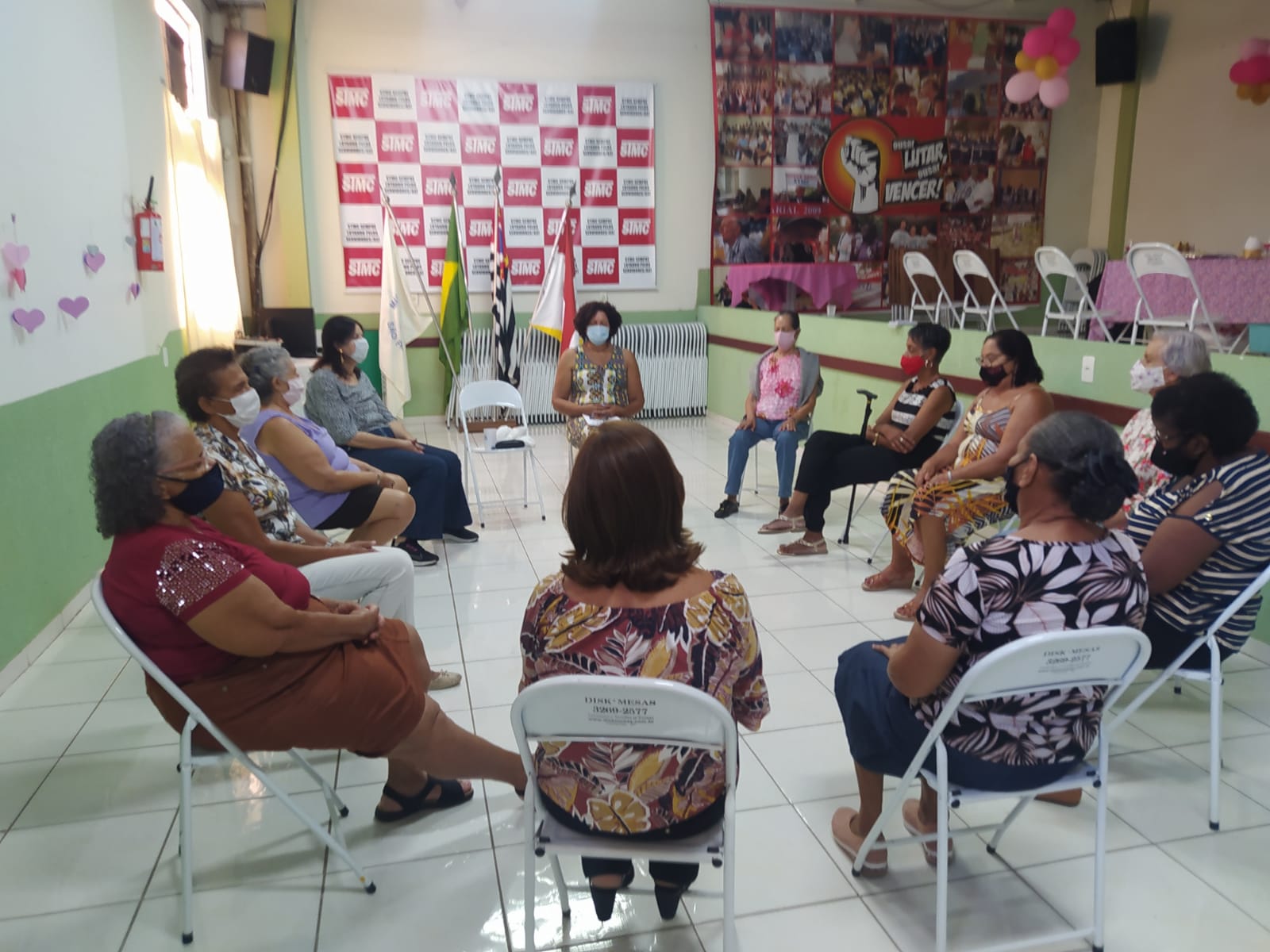 Casa dos Aposentados/as - Roda de Conversa com Aposentadas - Março de 2022