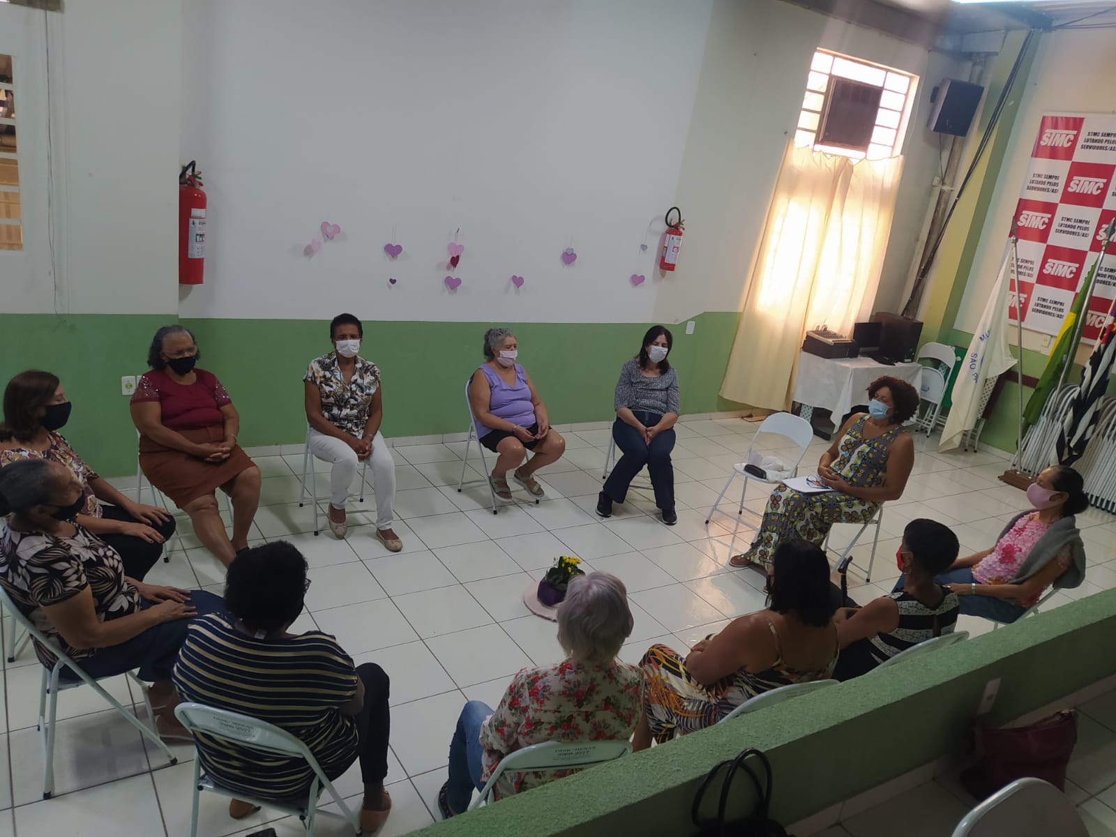 Casa dos Aposentados/as - Roda de Conversa com Aposentadas - Março de 2022