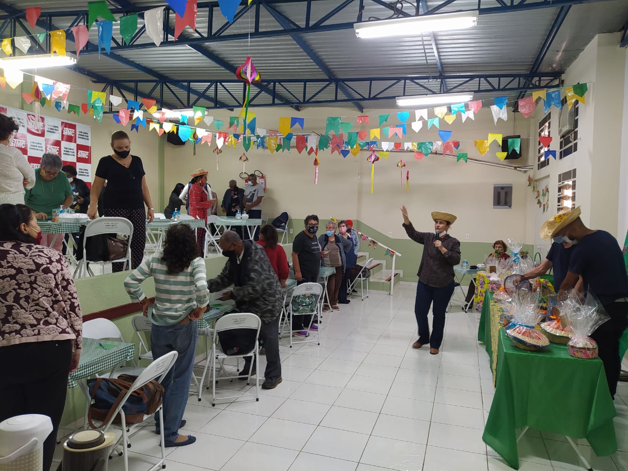 Casa dos Aposentados/as - Bingo do STMC - Junho de 2022