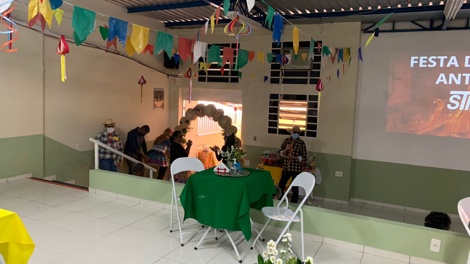 Casa dos Aposentados/as - Festa de Santo Antônio - Junho de 2022