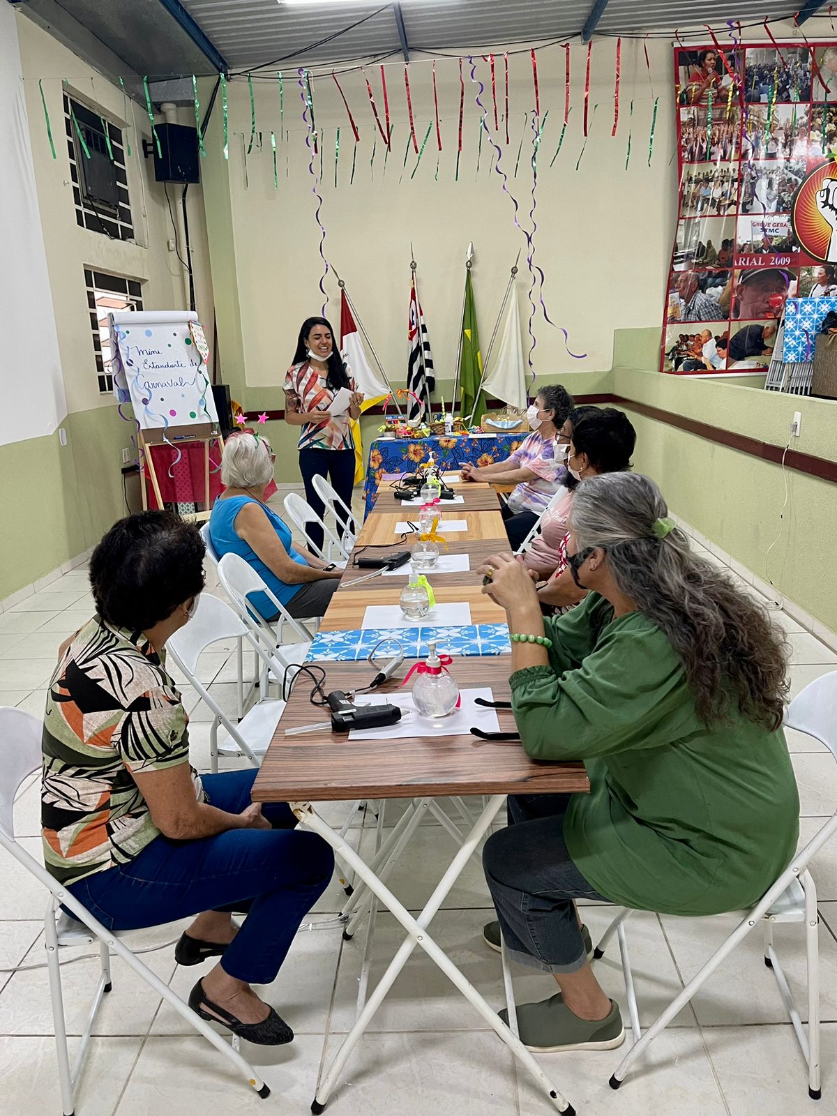 Casa dos Aposentados - Ateliê de Carnaval - Fevereiro de 2023