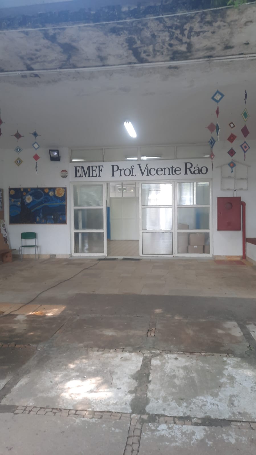 Vistoria na EMEF Vicente Rao - Março de 2023