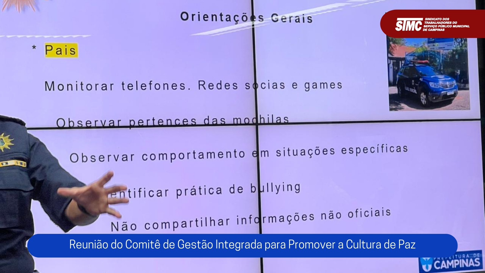 Lançamento do Comitê de Gestão Integrada para Promover a Cultura de Paz - Abril de 2023