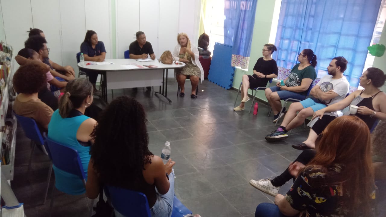 STMC - Reunião na CEI Doutor Perseu Leite de Barros e CEI Gessy Gabriel Martins de Camargo após inúmeras denúncias de assédio moral - Agosto/2023