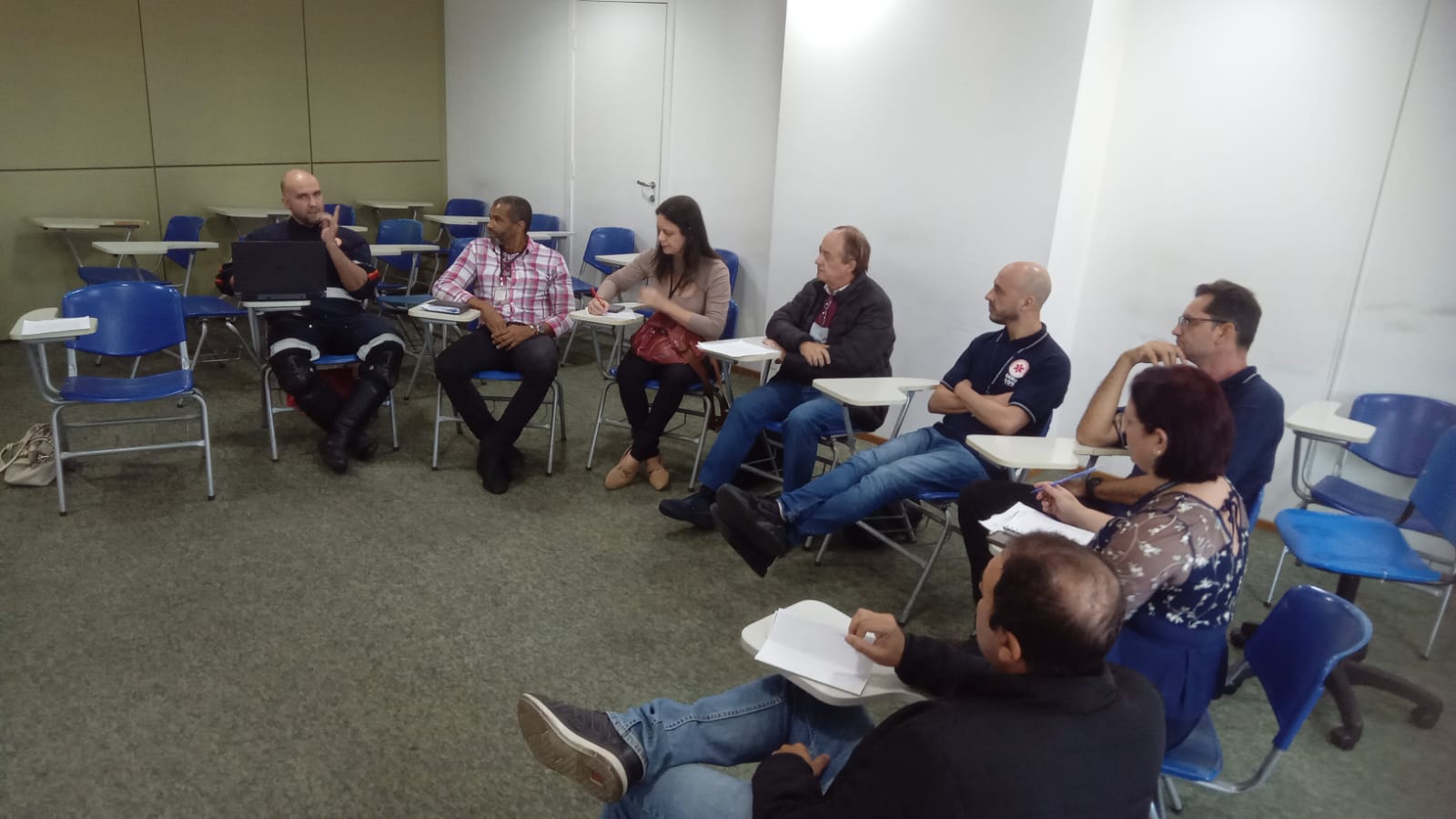 STMC - Reunião no DPSS sobre demandas do SAMU - Agosto/2023