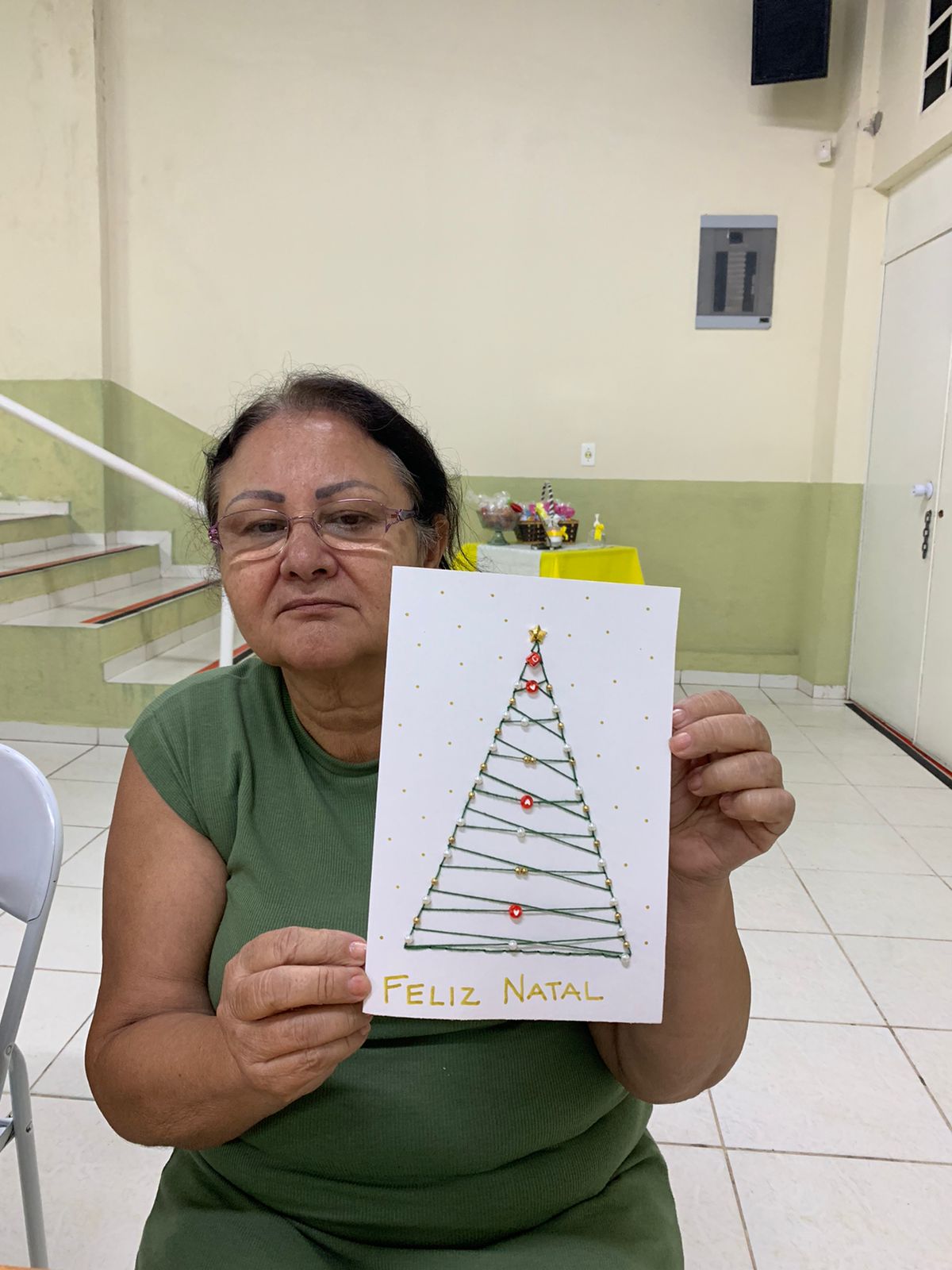 Casa dos Aposentados/as - Ateliê com Marianna: Bordado em Cartões - Novembro de 2023	