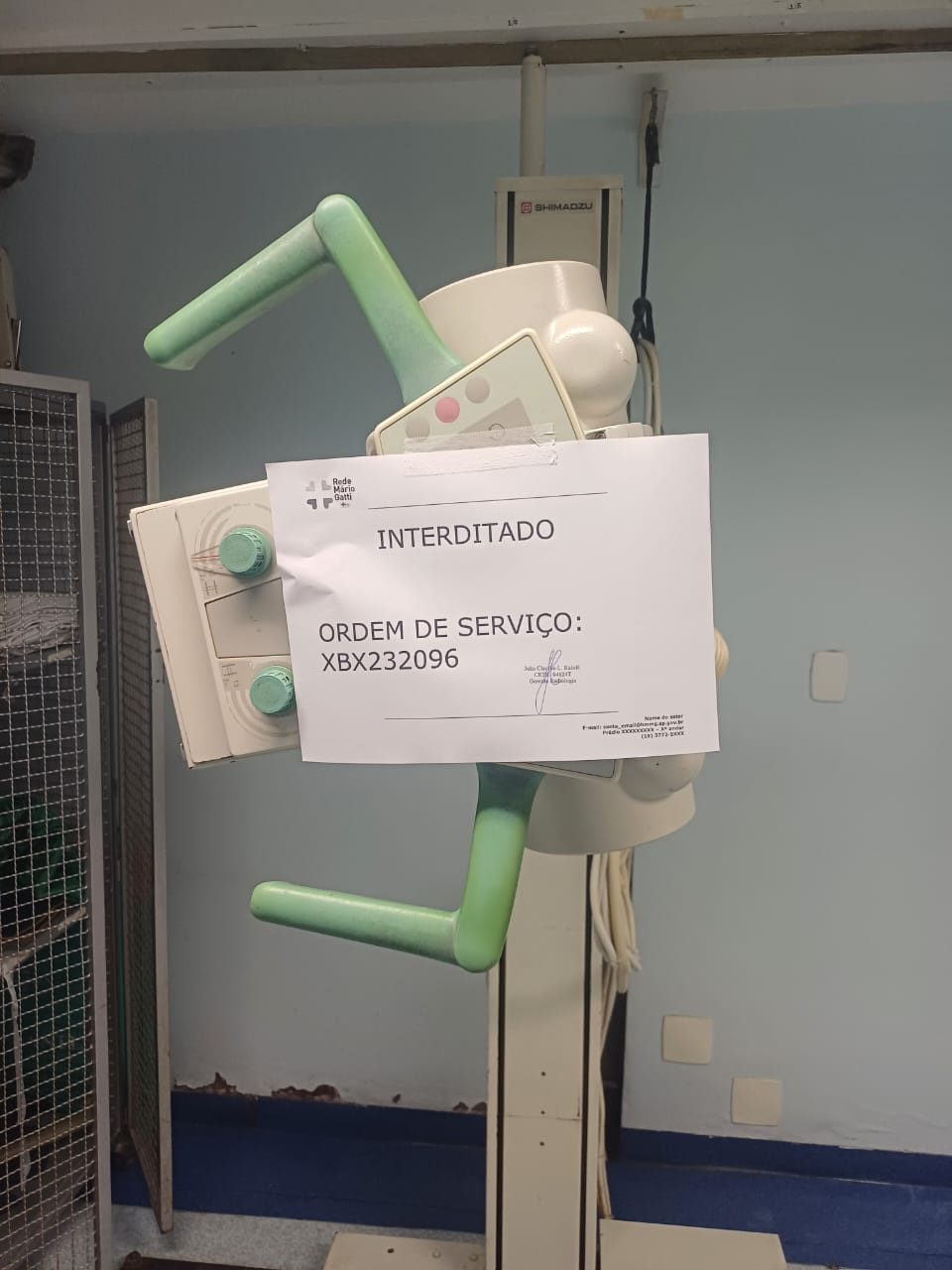 STMC - Vistoria no Hospital Mario Gatti - Dezembro de 2023