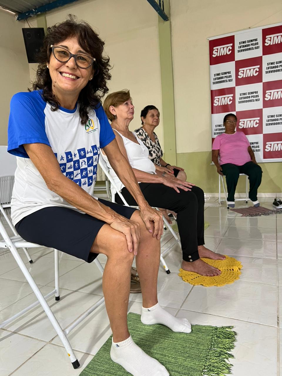 Casa dos Aposentados/as - Yoga com Gleyce Boré - Fevereiro de 2024