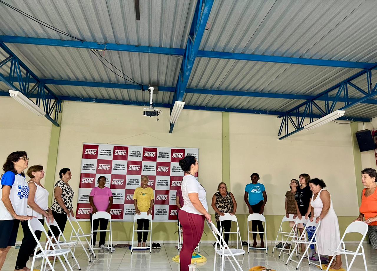 Casa dos Aposentados/as - Yoga com Gleyce Boré - Fevereiro de 2024