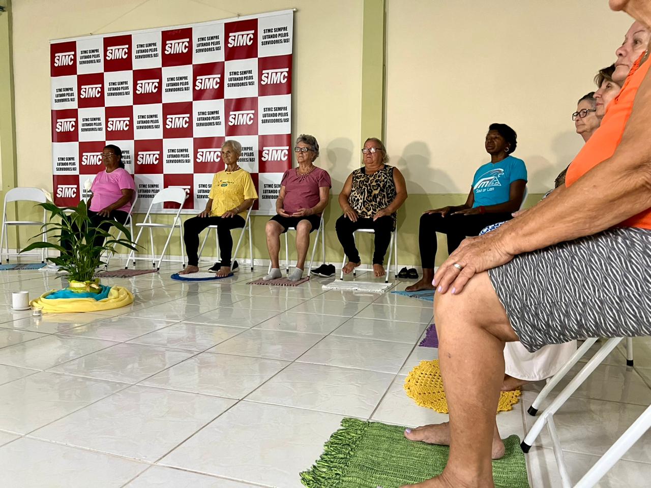 Casa dos Aposentados/as - Yoga com Gleyce Boré - Fevereiro de 2024