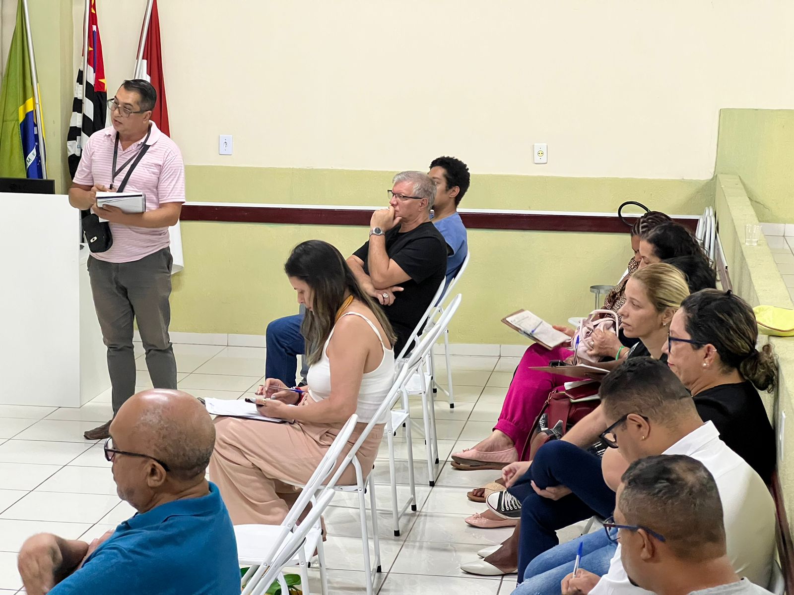 STMC - Reunião STMC e Coren/SP com servidores da Saúde - Abril de 2024	