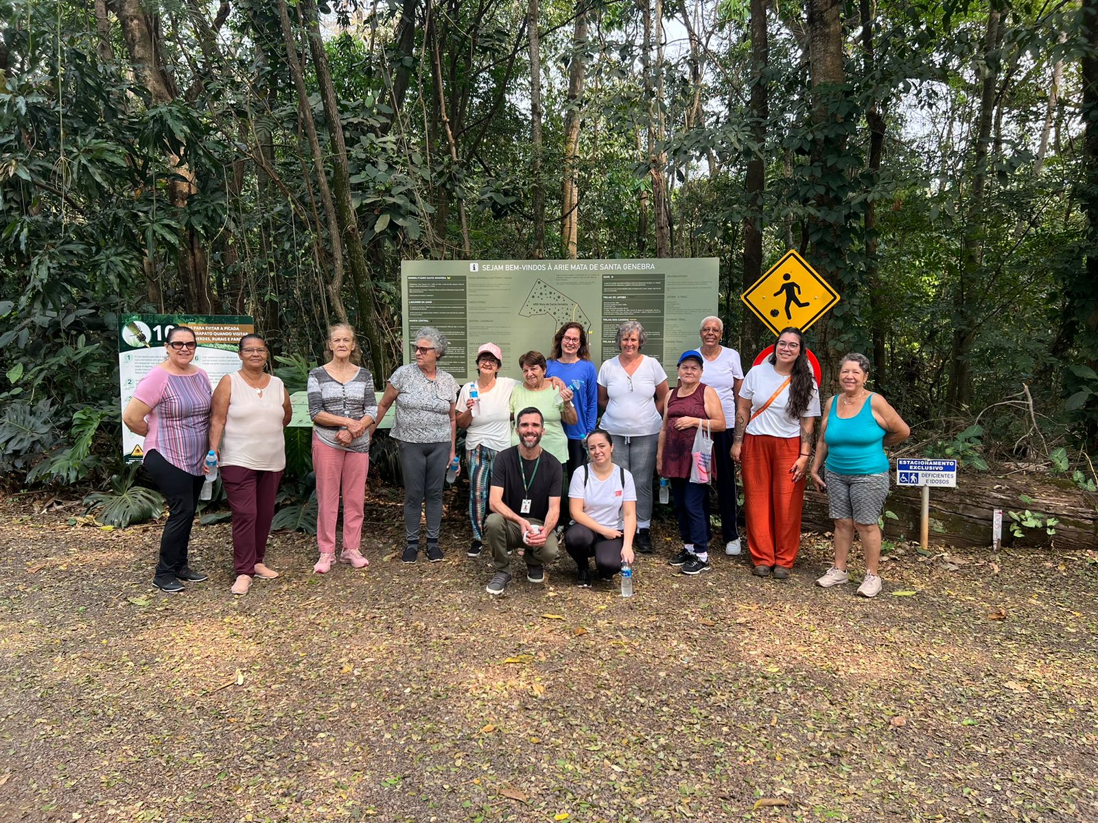 Casa dos Aposentados/as - Caminhada na Mata Santa Genebra - Setembro de 2024