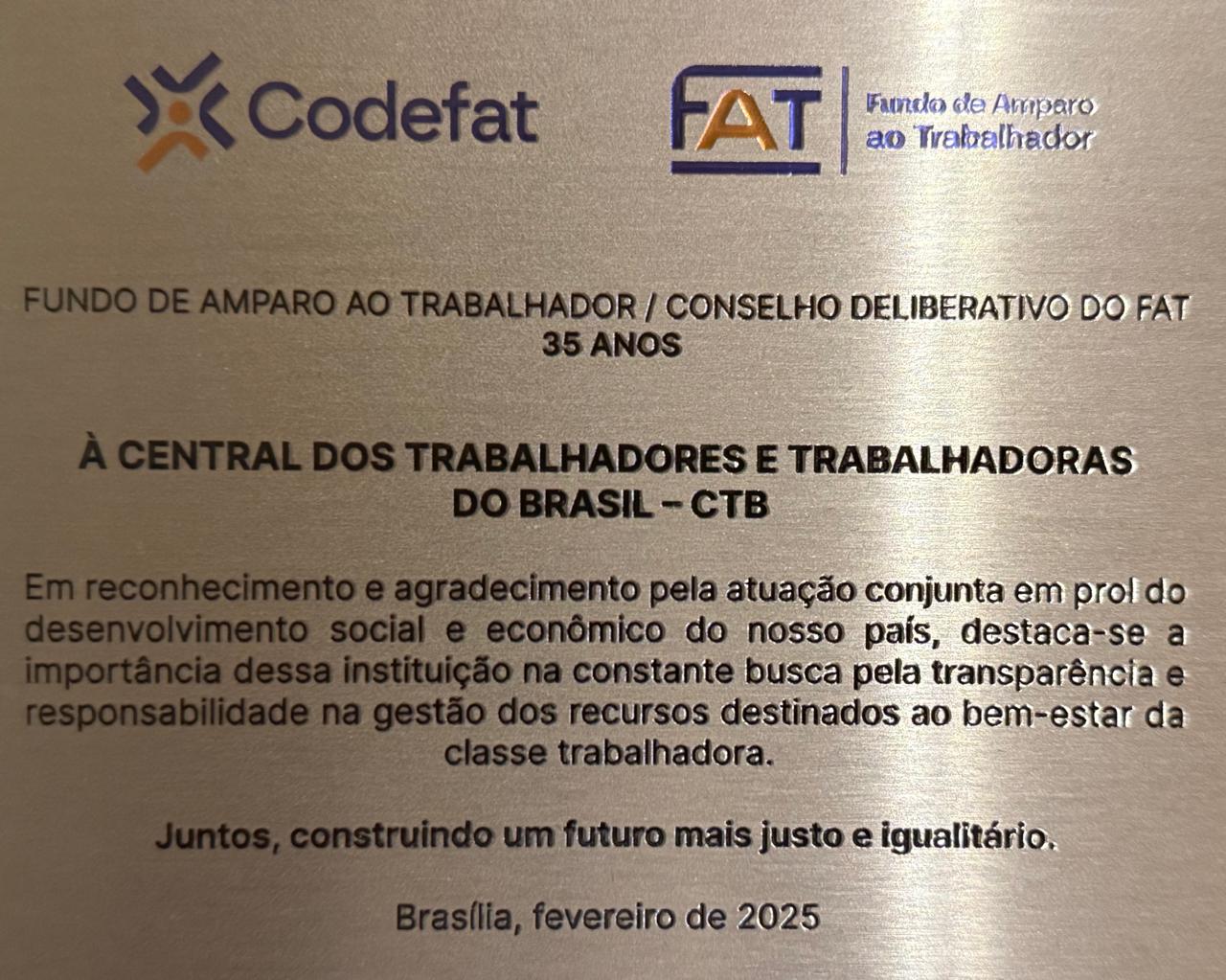 STMC - 35 anos de FAT e CODEFAT - Fevereiro de 2025
